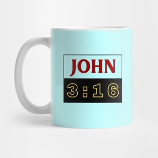 Bible Verse John 3:16 | Christian Mug